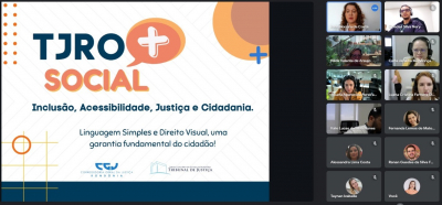 Corregedoria-Geral da Justiça de Rondônia promove reunião de alinhamento sobre Linguagem Simples e Direito Visual no TJRO