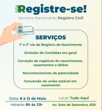 Justiça de Rondônia promove Semana de Identificação Civil para ampliar acesso à documentação civil básica e erradicar sub-registro