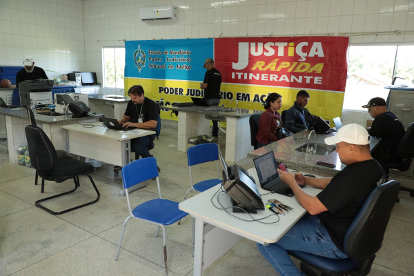 Justiça Rápida em Monte Negro e Porto Velho iniciará triagens dia 15 e 16 de março