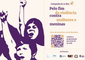 Campanha pelo fim da violência contra mulher será realizada neste mês