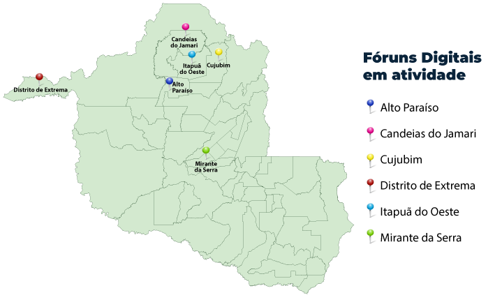 Mapa Fórum Digital